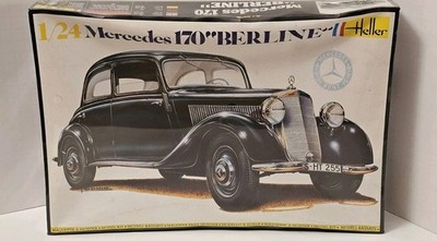 1979 Heller #725 Mercedes 170 ''Berline'' - 1/24 Kit  New, SEALED