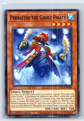 Piwraithe the Ghost Pirate ETCO-EN000 Eternity Code Yu-Gi-Oh LP