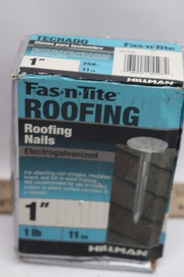 Hillman Galvanized Roof Nail 1lb. 1'' 461455