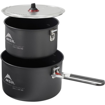 MSR Keramik 2-Töpfe Aluminium Camping Topf Set