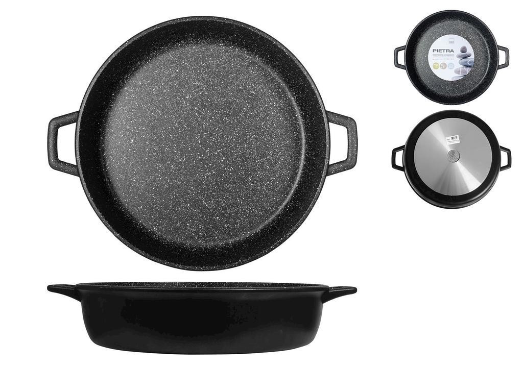 Pan H&h Non-Stick High 2 Handles IN Stone Diameter 40 CM