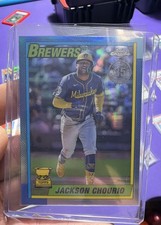 2025 Topps Chrome - 1990 Topps Baseball Jackson Chourio #90CB-9