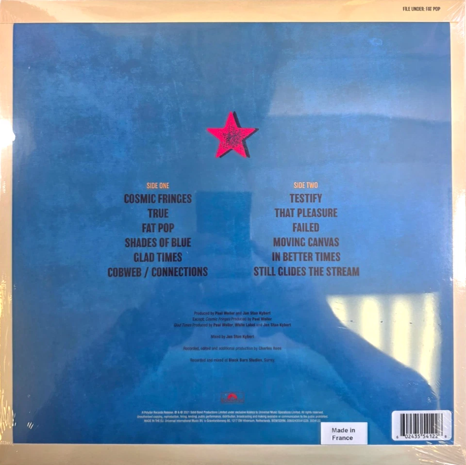 Paul Weller  Fat Pop (Volume 1) LP Album vinyl record 2021 on Polydor Black - Image 2 of 4