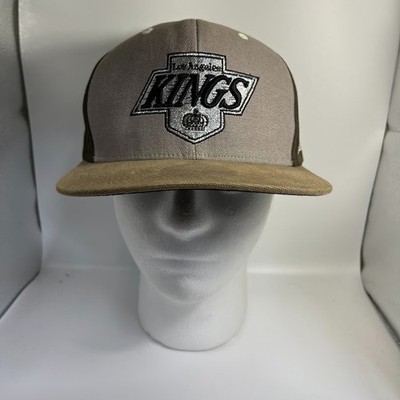 Vintage Mitchell & Ness Los Angeles Kings Men's Hat Gray One Size Hockey Cap