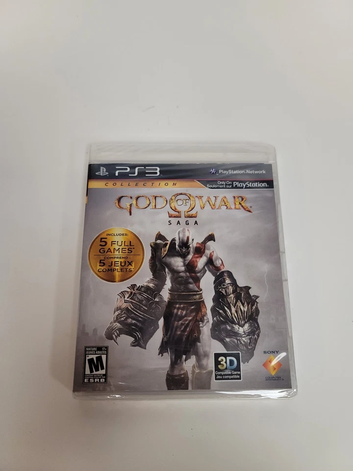 God of War Saga (Playstation 3, 2012) Sealed New PS3 Rare - Image 2 of 4