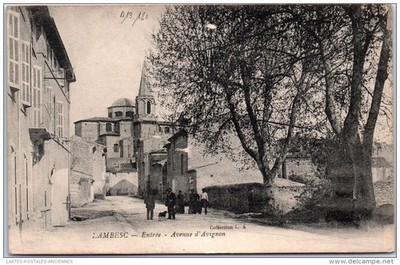 13 LAMBESC - entrance - avenue d'avignon
