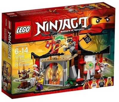 LEGO NINJAGO 70756 Dojo Showdown RETIRED Complete Set/Griffin Turner Exclusive