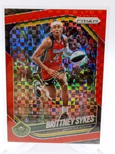2025 Panini Prizm WNBA Brittney Sykes #121 Red Power Prizm /75 Seattle Storm