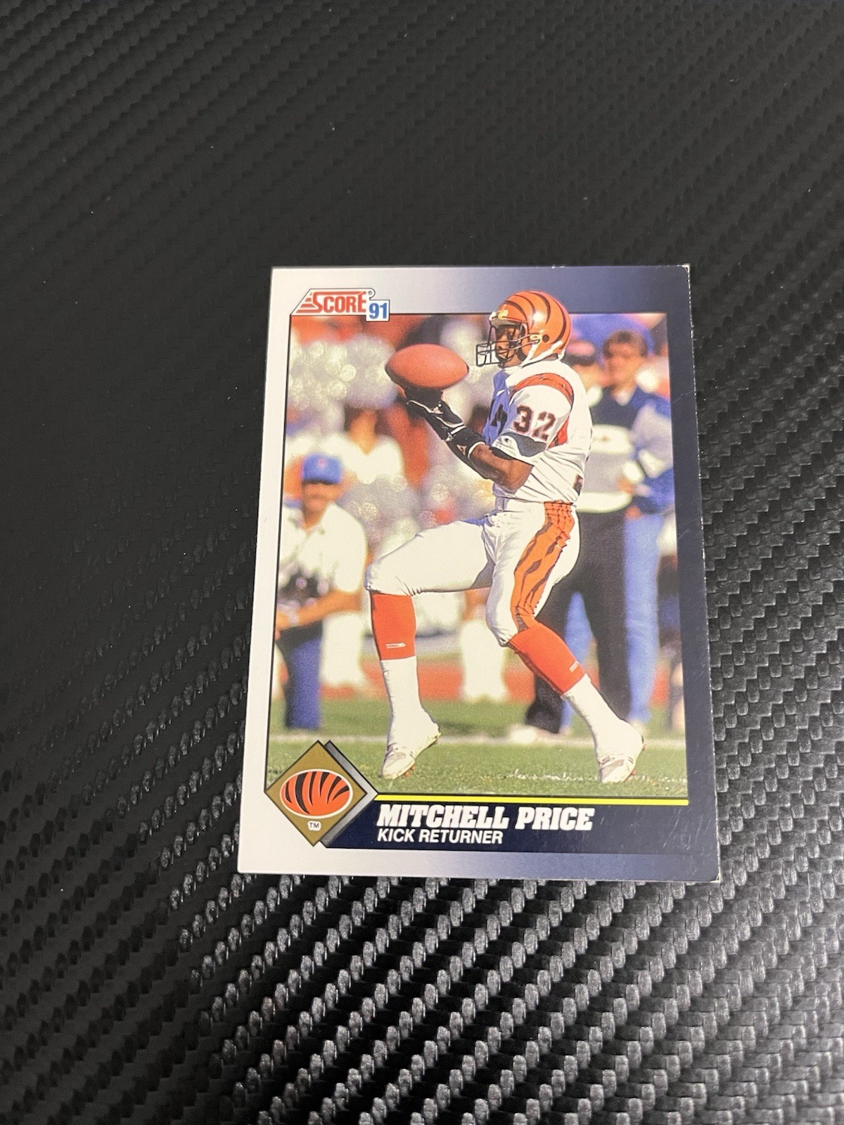 1991 Score #476 Mitchell Price Cincinnati Bengals NFL Football Card