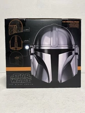 Star Wars Black Series The Mandalorian Electronic Helmet Hasbro, Open Box