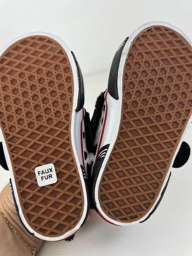 VANS Off the Wall Toddler Size 6 Spotted Dog Shoes Slip On Dalmatian New Cute! - Picture 7 of 9