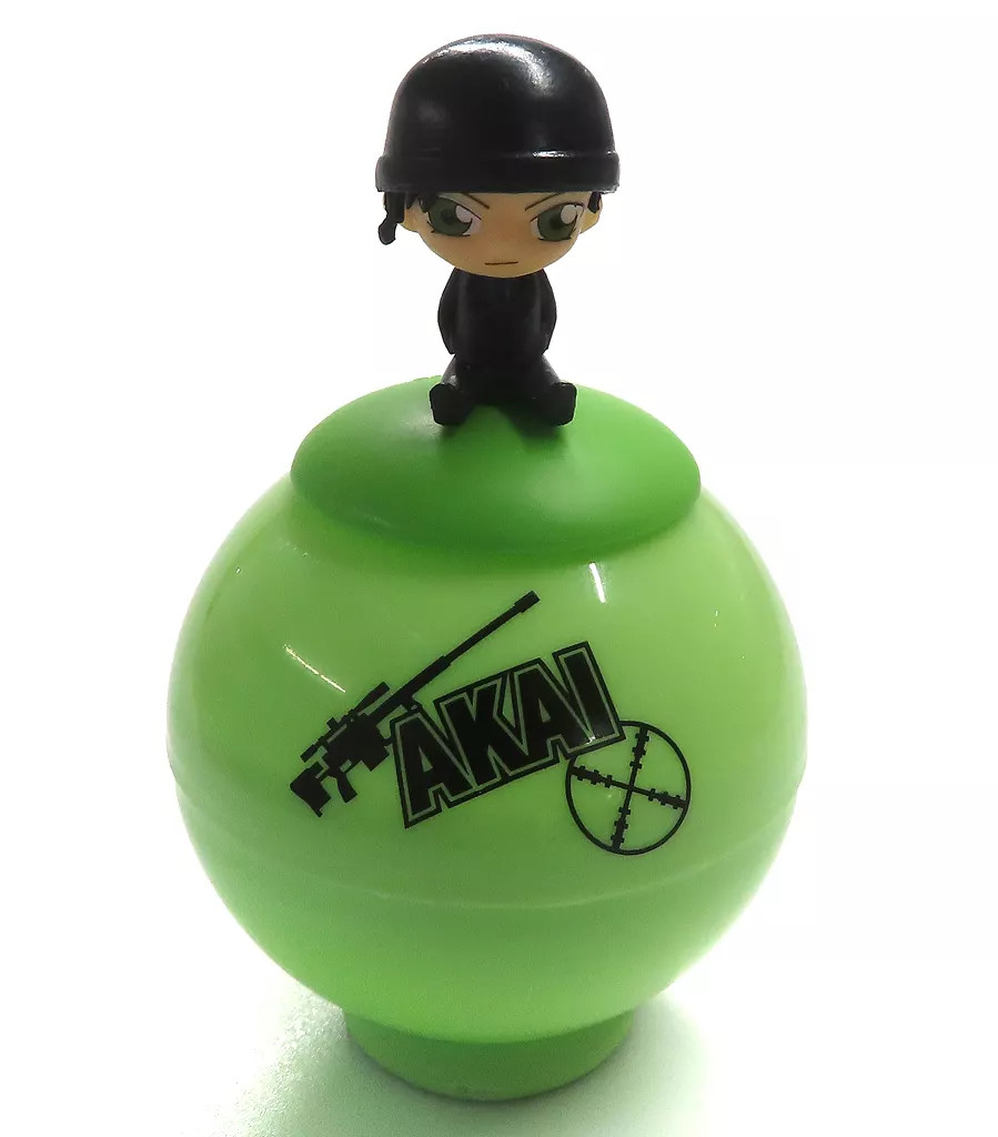 Shuichi Akai Mini Figure Detective Conan Bikkurapon Collectible