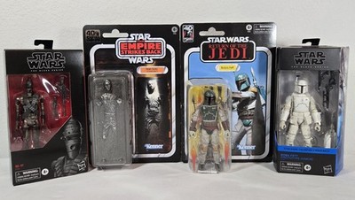 Star Wars Black Series Bounty Hunter Lot of 4 - Boba Fett - NEW