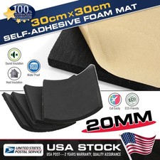 20MM Black Foam Sheet Self Adhesive Rubber Padding Neoprene Sponge Rubber Mat