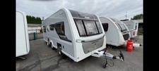 2019 Elldis  574 Supreme Caravan 4 Berth Fix Beds Single Axle Motor Mover Awning