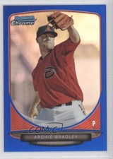 2013 Bowman Draft Top Prospects Chrome Blue Refractor 78/99 Archie Bradley 0b5
