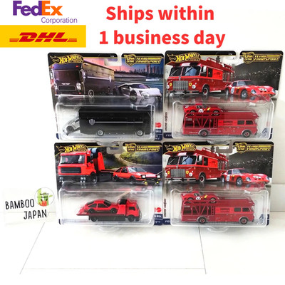 Hot Wheels Team Transport Mix H Set of 4 Ferrari Toyota AE86 2025