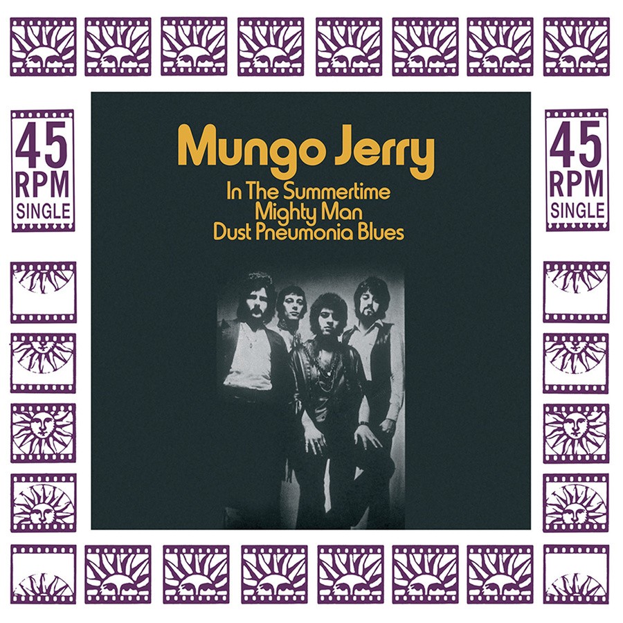 Jerry Mungo - In The Summertime / Mighty Man / Dust Pneumonia Blues Vinyl