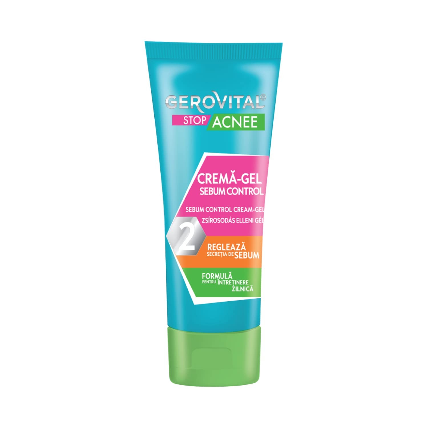 Gerovital Stop Acnee Sebum Control Gel-Cream 50ml – Acne 50 ml (Pack of 1)