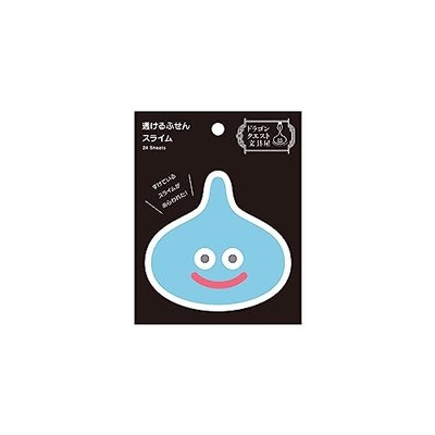 DQ Dragon Quest Stationery Transparent sticky notes Slime 255981