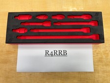 Snap-on Tools Red Foam Organizer Tray For 9pc 38 Drive Extension Adapter Set