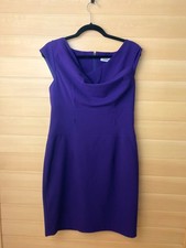 Calvin Klein Cowl Neck Sheath Dress – Style CDSN05633 (Color NGT) – Size 10