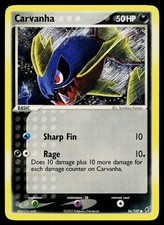 Carvanha 56/107 Common Deoxys Pokemon Heavily Played on eBay