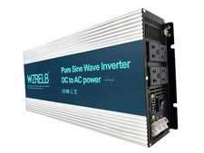 WZRELB 5000W 24VDCto120VAC Pure Sine Wave Inverter with4 AC outlets RV/Car/HOME