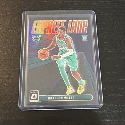 2023-24 Optic Express Lane #3 Brandon Miller RC - Purple