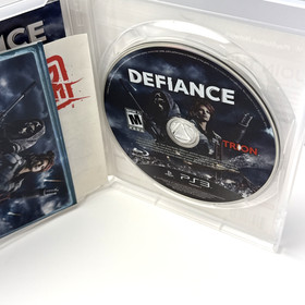 Defiance Sony PlayStation 3 PS3 CIB With Stickers & Cards Refurbished Tested