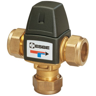 ESBE VTA323 | Temp. 35 - 60 °C | 1,5 Kvs | Mischautomat Klemmfitting 22 mm