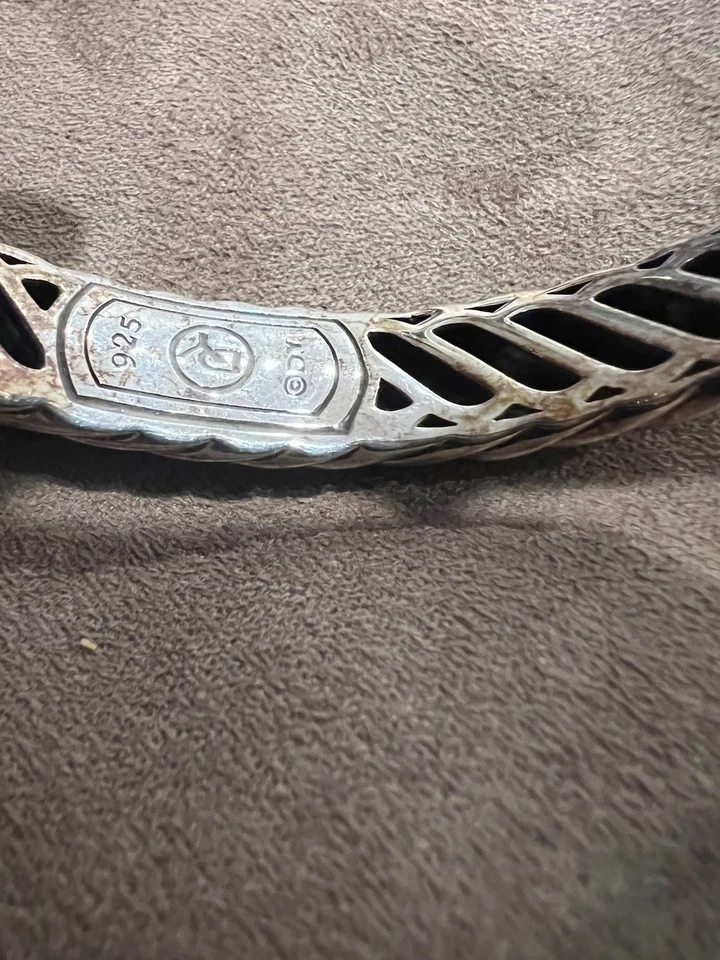 Pulsera David Yurman Waverly de plata de ley citrino Foto 2 de 4