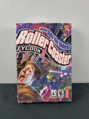 RollerCoaster Tycoon 3 (PC, 2004) (BRAND NEW & SEALED)