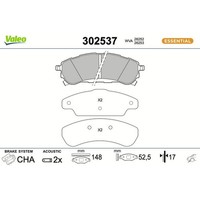 Valeo 302537 Bremsbelagsatz FüR Ford Ranger TKE