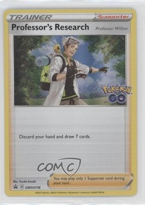 Line Holo - Professor's Research (V Battle Deck) #SWSH178