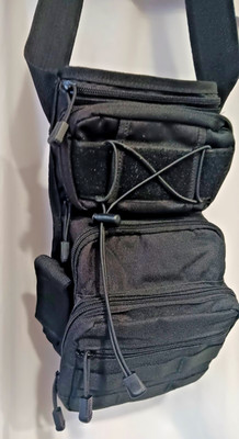 D-5 Column Padded Lumbar Tactical Pack Adjustable Waist Multiple Compartments