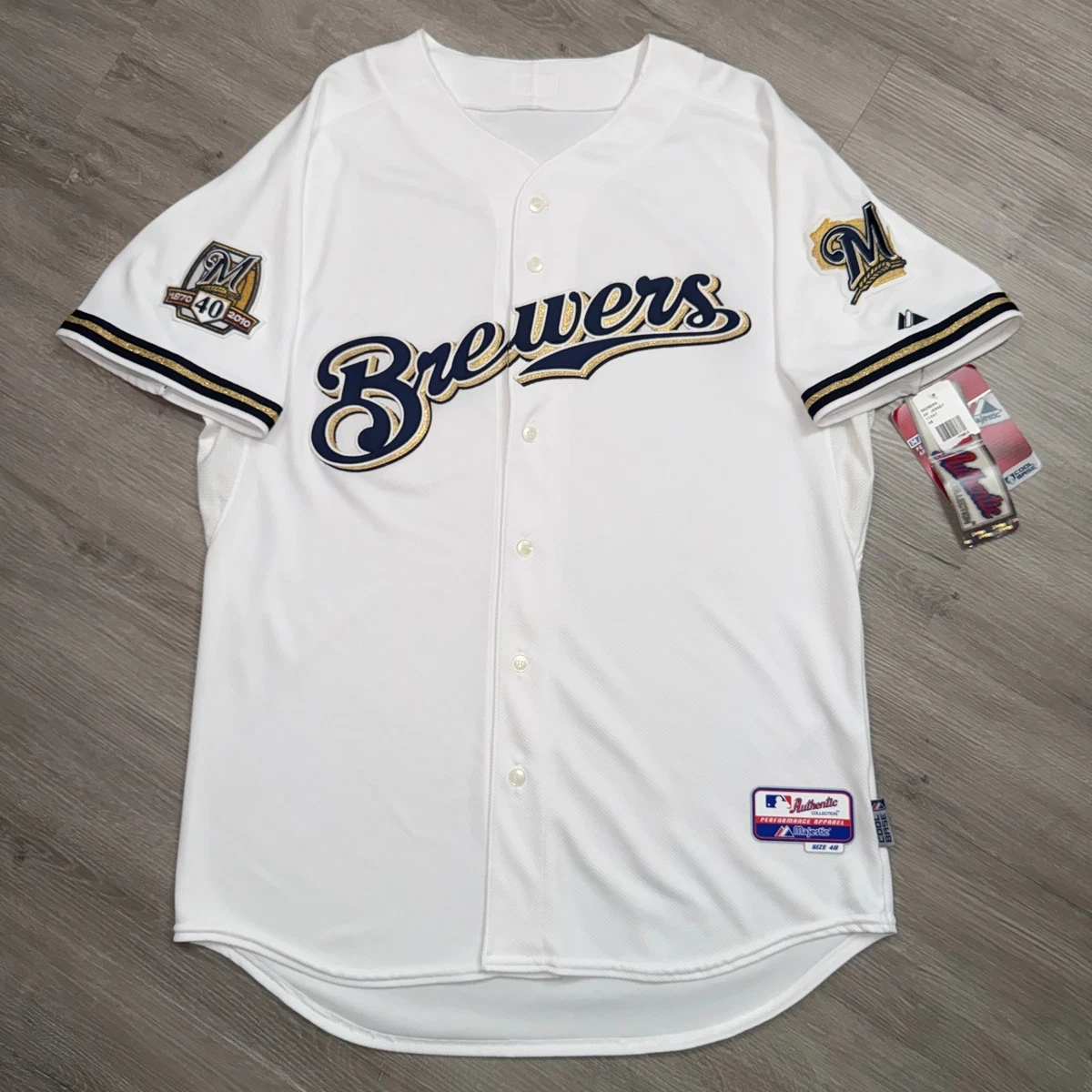 Majestic Milwaukee Brewers MLB Jerseys for sale | eBay