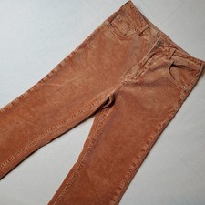 Anthropologie Pilcro Women's Size 28 The Icon Flare Corduroy Jeans Brown