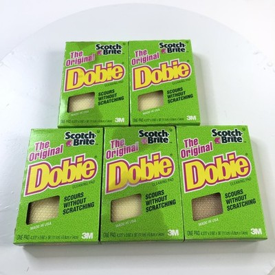 VINTAGE VTG 1990 Scotch-Brite The Original Dobie Pads Lot 5 NOS HTF Movie Prop
