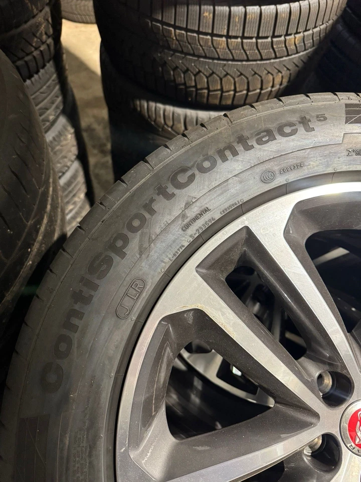 ORIGINAL Jaguar F-Pace Sommerreifen 255/55 R19 Radsatz Kompletträder Sommer Satz - Bild 2 von 4