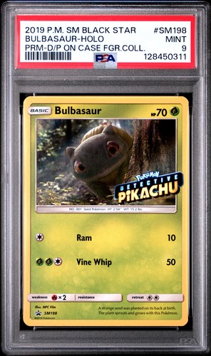 Bulbasaur graded PSA 9 for sale on eBay