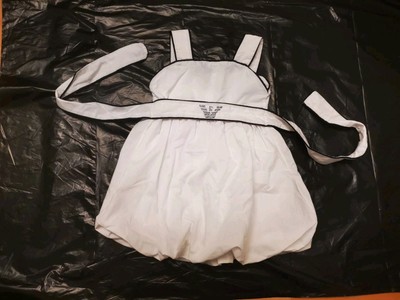 Armani Junior Marken Kleid - super Zustand Gr. 98 weiß