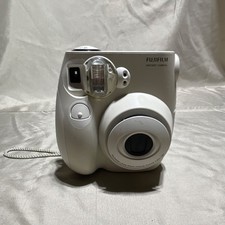 Fujifilm Instax Mini 7S Instant Camera White Compact Design Easy to Use