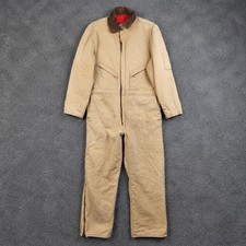 VTG Walls Blizzard Pruf Insulated Coveralls Size 42 XL Workwear Corduroy Collar