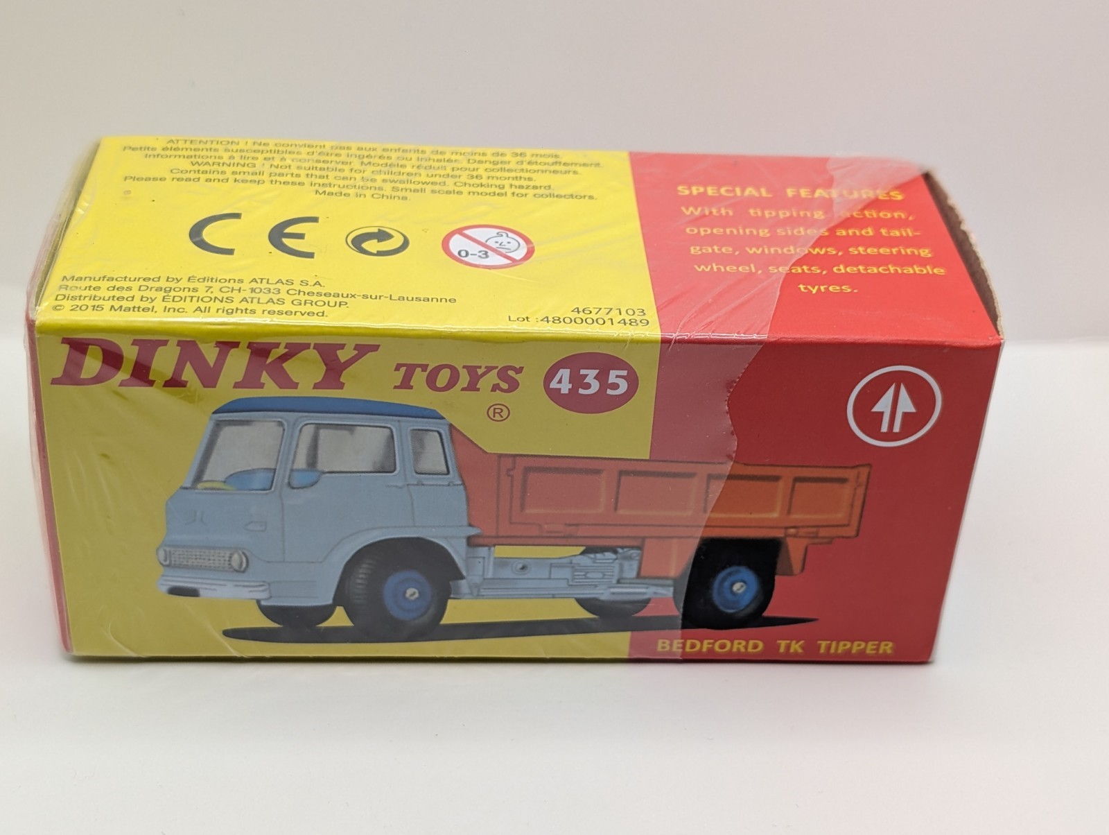 Dinky 435, Bedford TK Tipper - Free Price Guide & Review