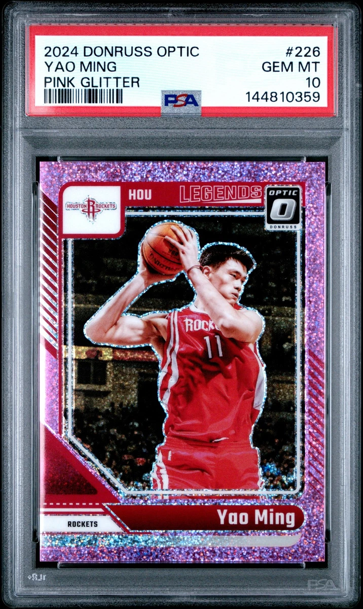 Panini Yao Ming Basketball Serial Numbered Sports Trading Cards
