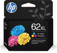 Genuine HP 62XL Tri-Color Ink Cartridge 415 pages C2P07AN Original Exp - 10/27