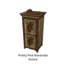 Webkinz Estore Pretty Pine Wardrobe Christmas Holidays Festive Santa Winter