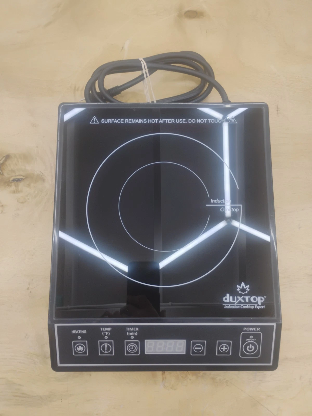 Duxtop 9100MC Portable Induction Cooktop Countertop Burner 1800W Works & Clean