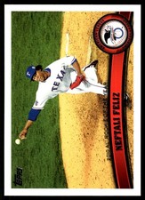 Neftali Feliz 2011 Topps #26 Texas Rangers MLB READ FREE SHIPPING AutographDen